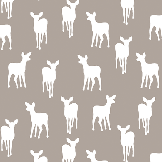 Fawn Silhouette in Taupe