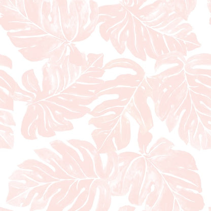 Leafy Monstera in Shell Pink