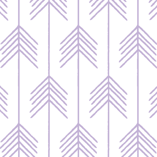 Vanes in Lilac on White