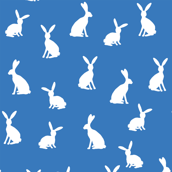 Cottontail in Cerulean