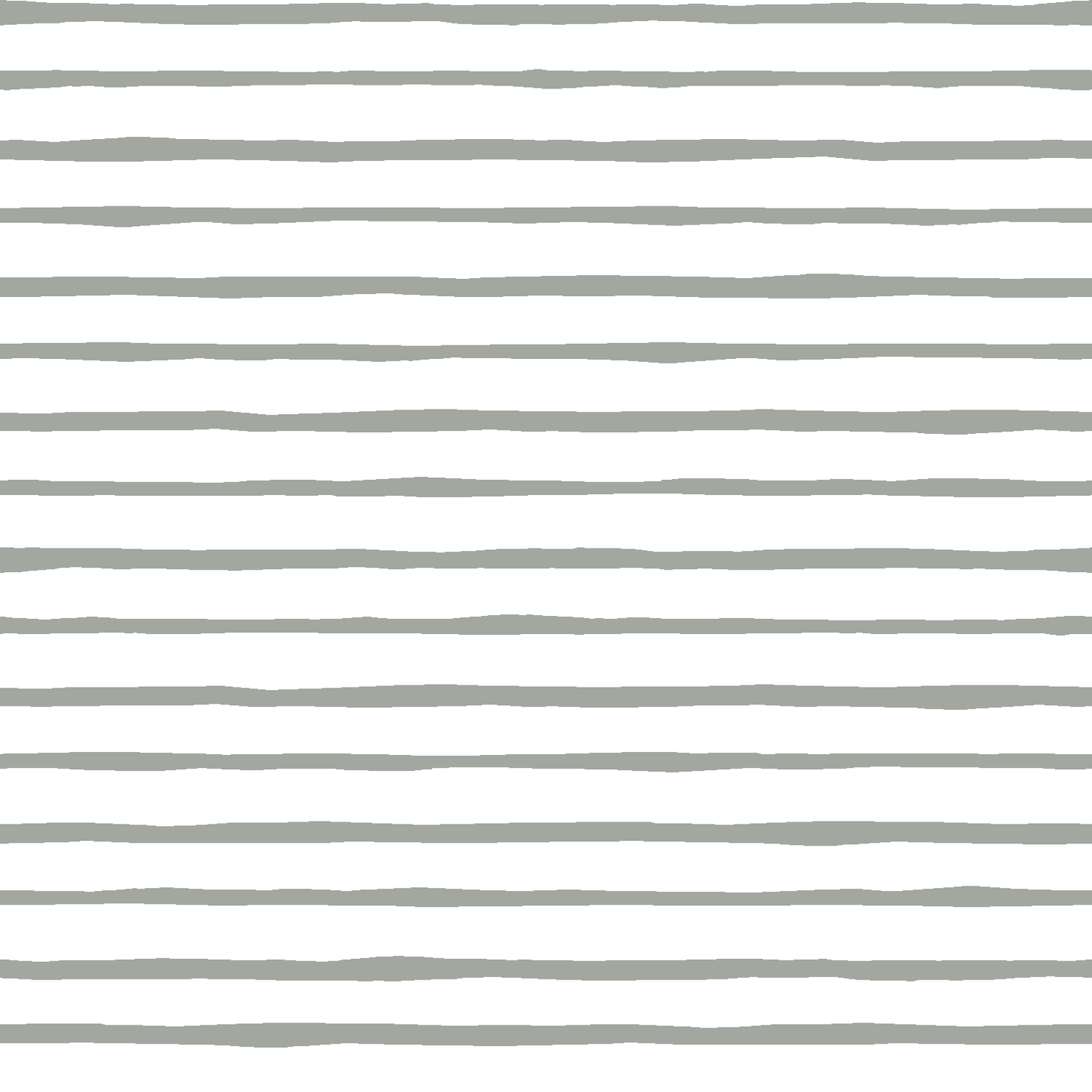 Artisan Stripe  in Sage on White