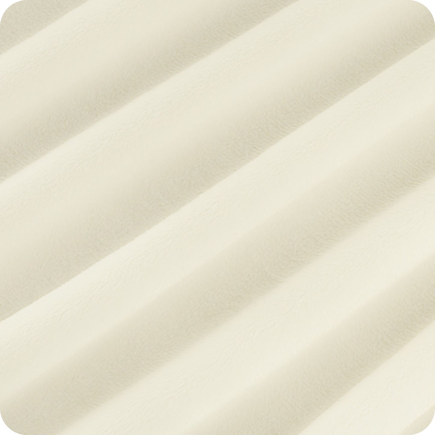 Ivory Minky Solid