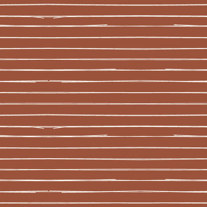Lines in Rust Red