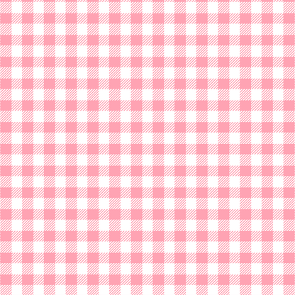 Small Buffalo Plaid in Rose Pink