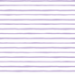 Artisan Stripe  in Lilac on White