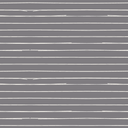 Lines in Silver Filigree Gray