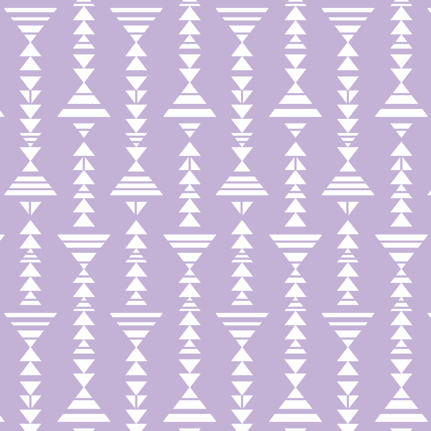 Little Tribal Stripe in Lilac