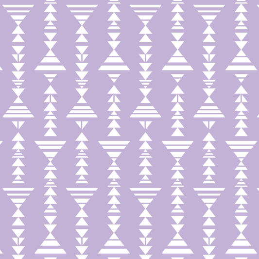 Little Tribal Stripe in Lilac