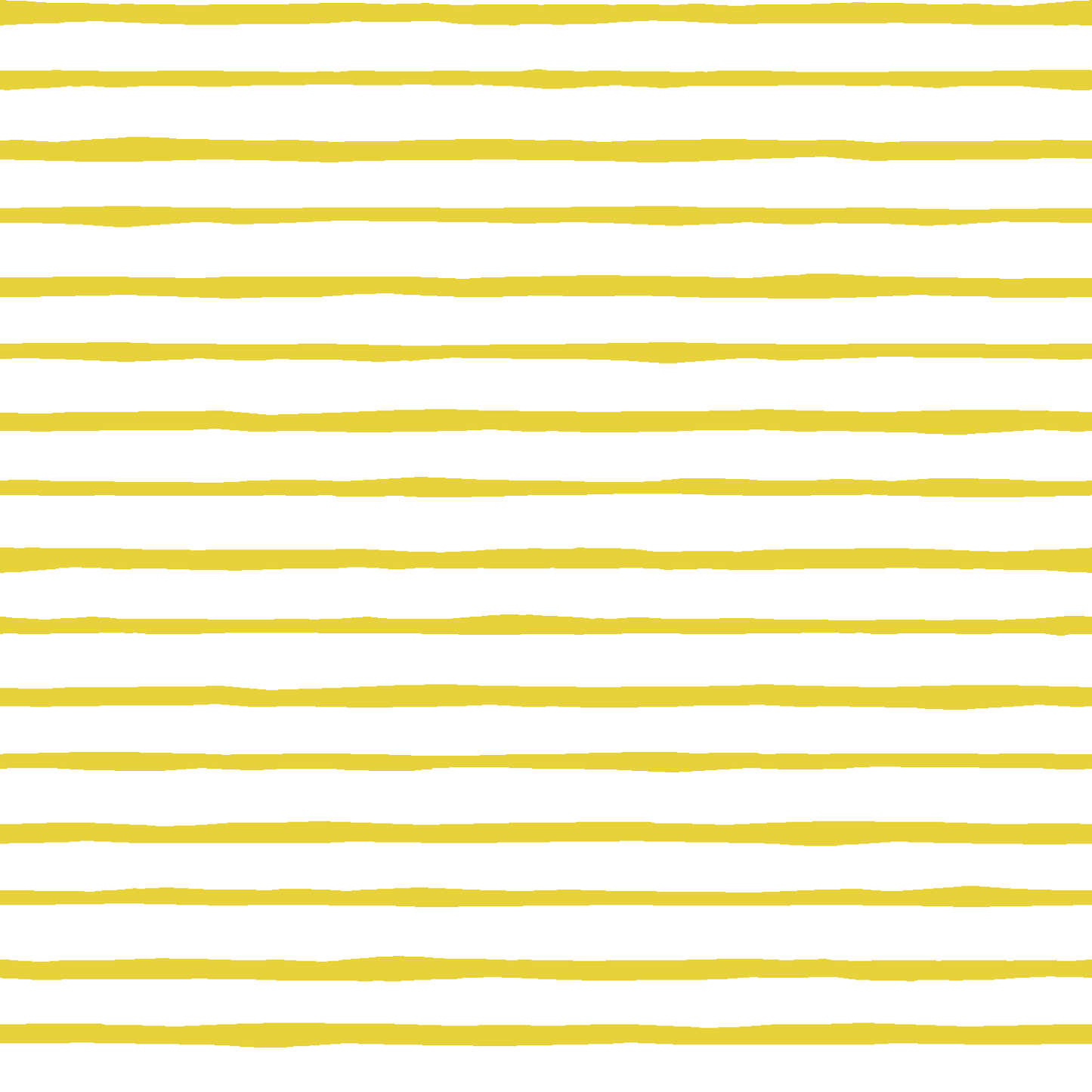 Artisan Stripe  in Sunshine on White