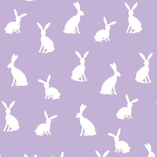 Cottontail in Lilac