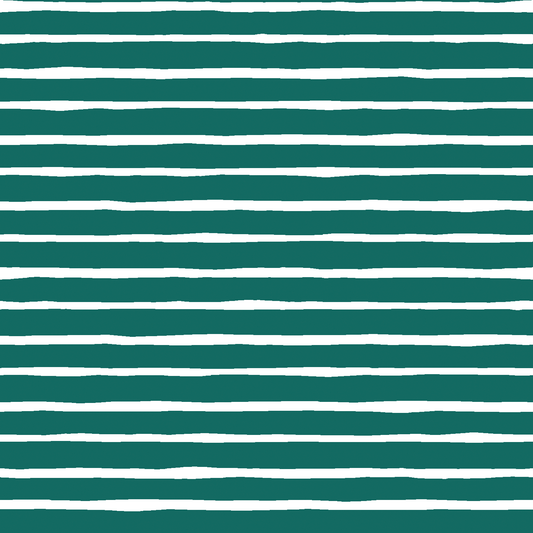 Artisan Stripe  in Emerald