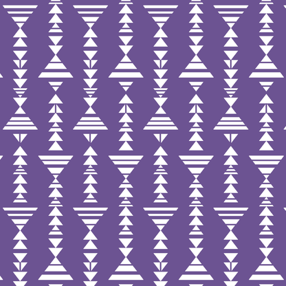 Little Tribal Stripe in Ultra Violet
