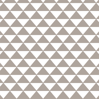 Triangle Mosaic in Taupe
