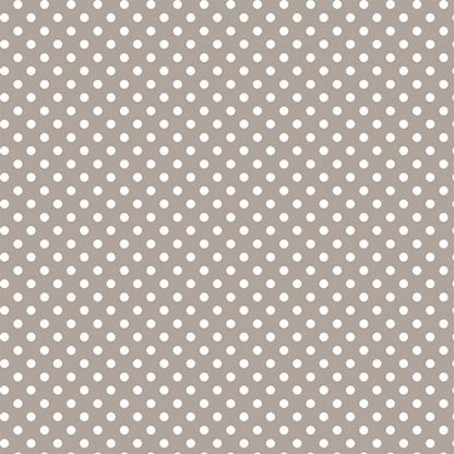 Tiny Dot in Taupe