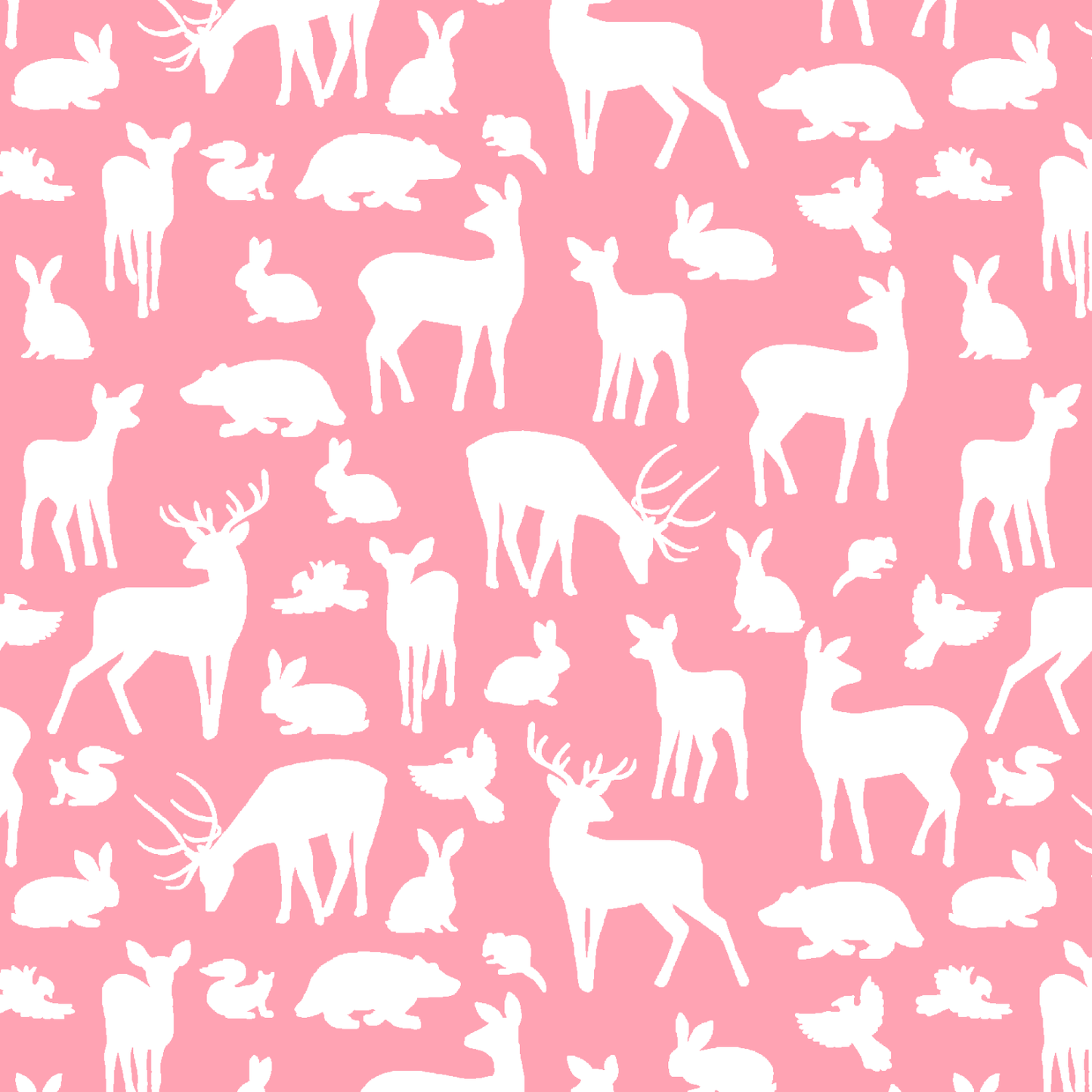 Forest Friends in Rose Pink