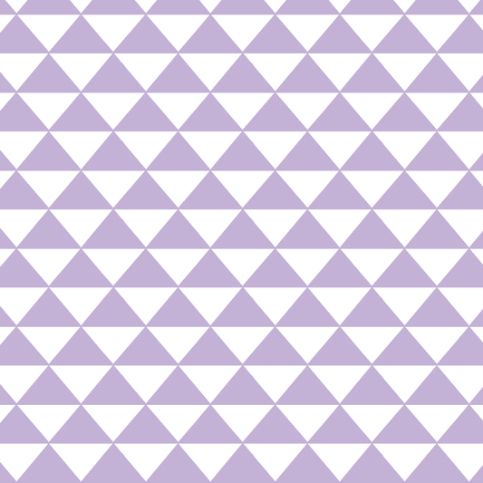 Triangle Mosaic in Lilac
