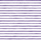 Artisan Stripe  in Ultra Violet on White