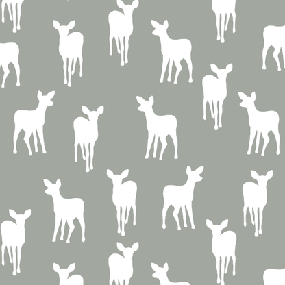 Fawn Silhouette in Sage