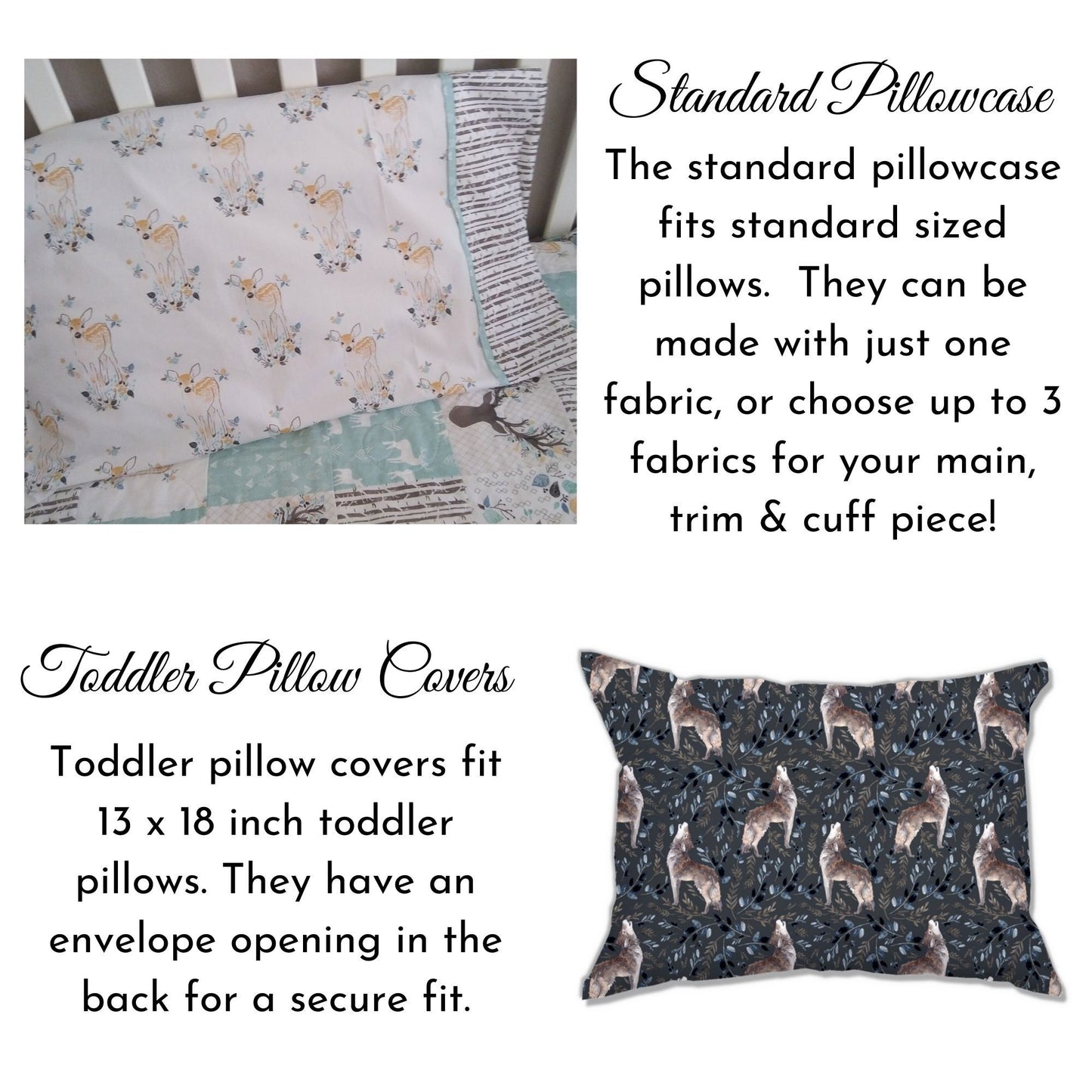 Fawn in Tulip Patchwork Quilt