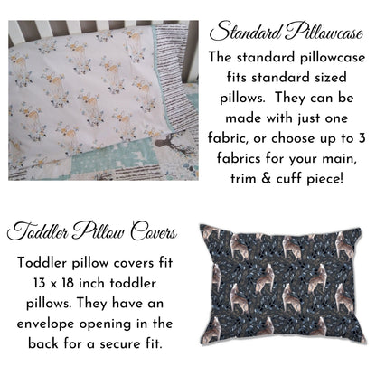 Fawn in Aspen Patchwork Quilt