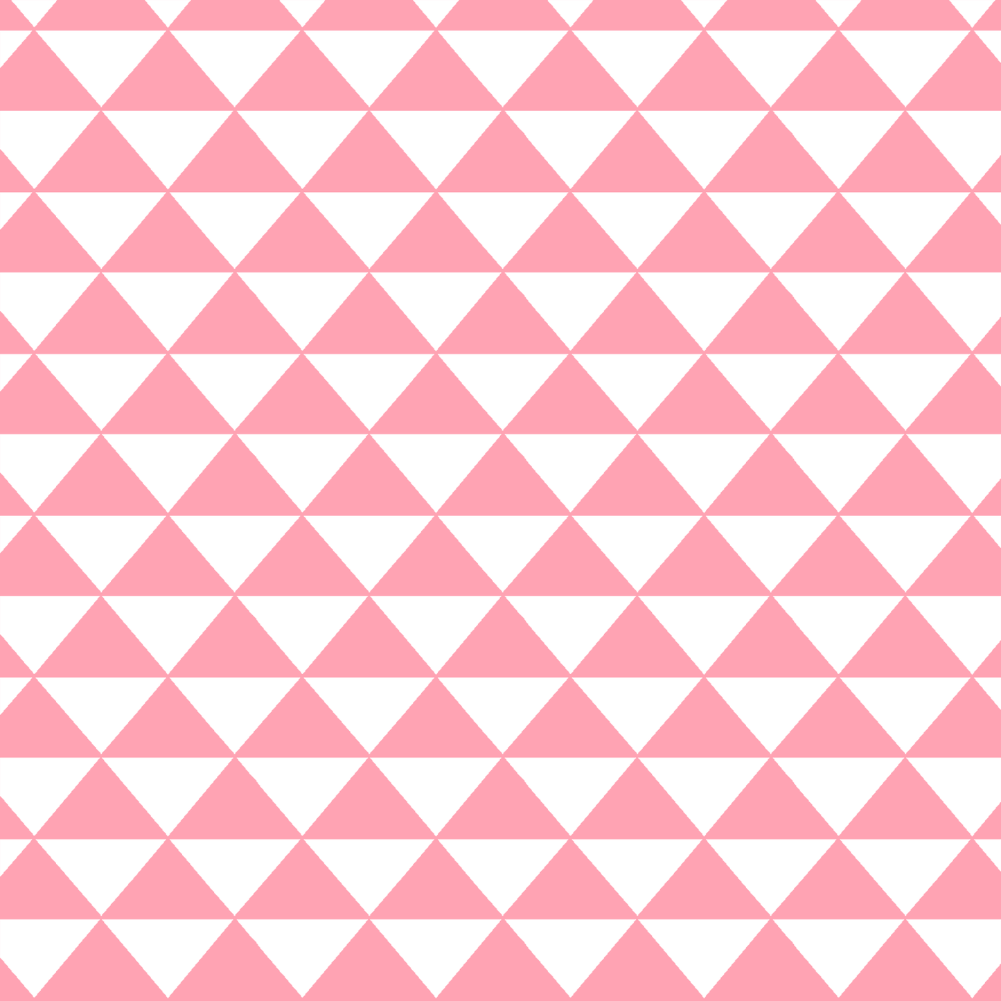 Triangle Mosaic in Rose Pink