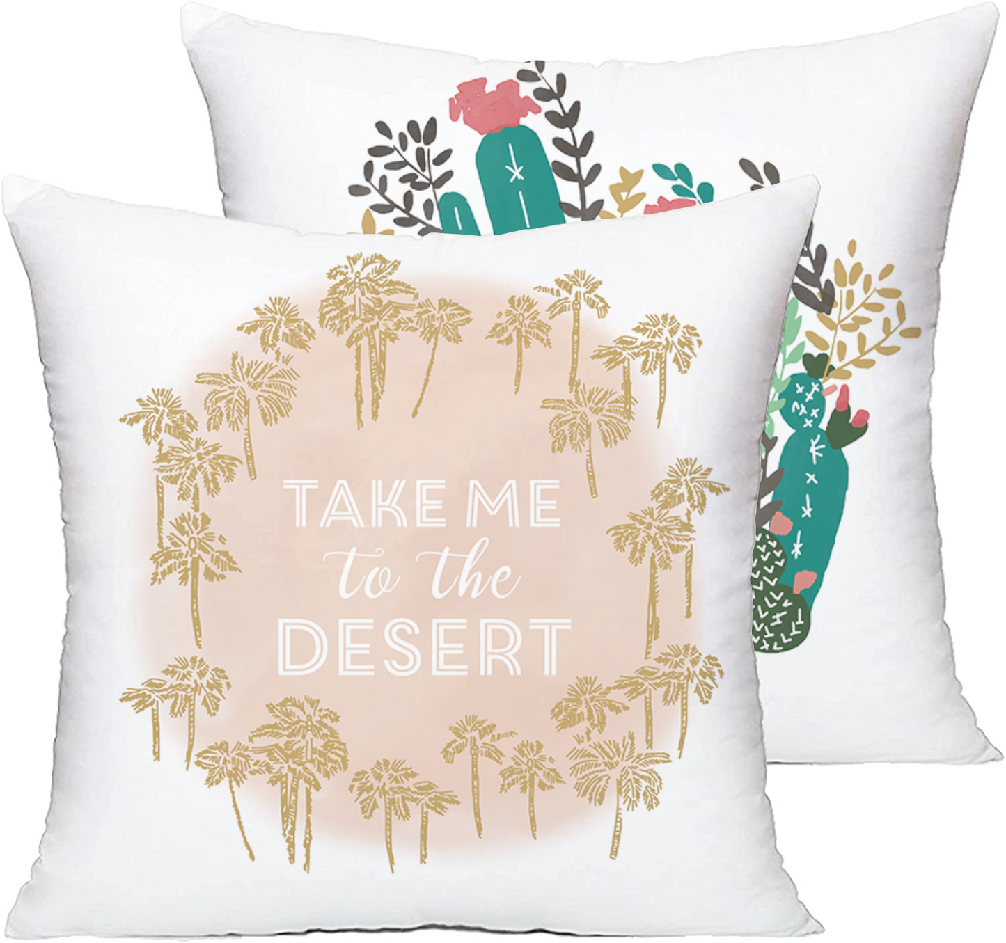 Palm Springs in Coachella 20" Pillow Cover