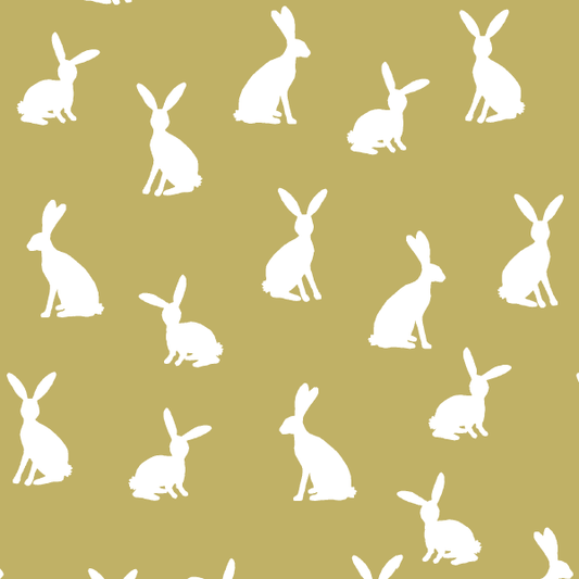Cottontail in Brass