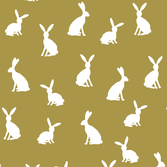 Cottontail in Gold