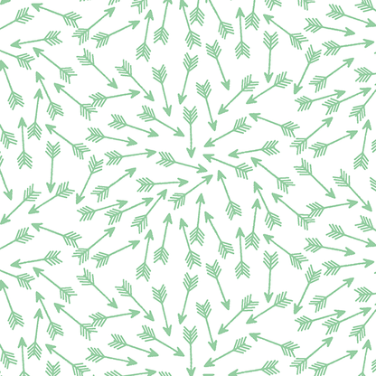 Arrows in Sprout on White