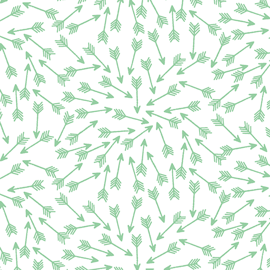 Arrows in Sprout on White