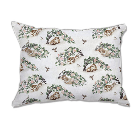 Briar Bunny Toddler Pillow in Parchment