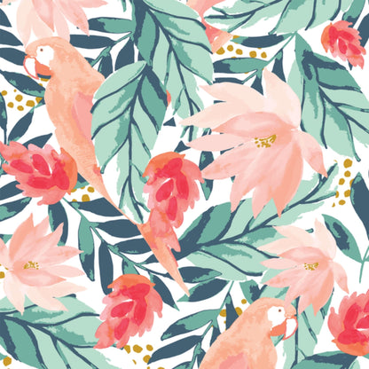 Large Bohemian Floral in Tropical