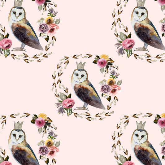 Cambridge Owl in Soft Blush