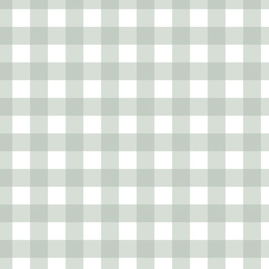 Gingham in Mint