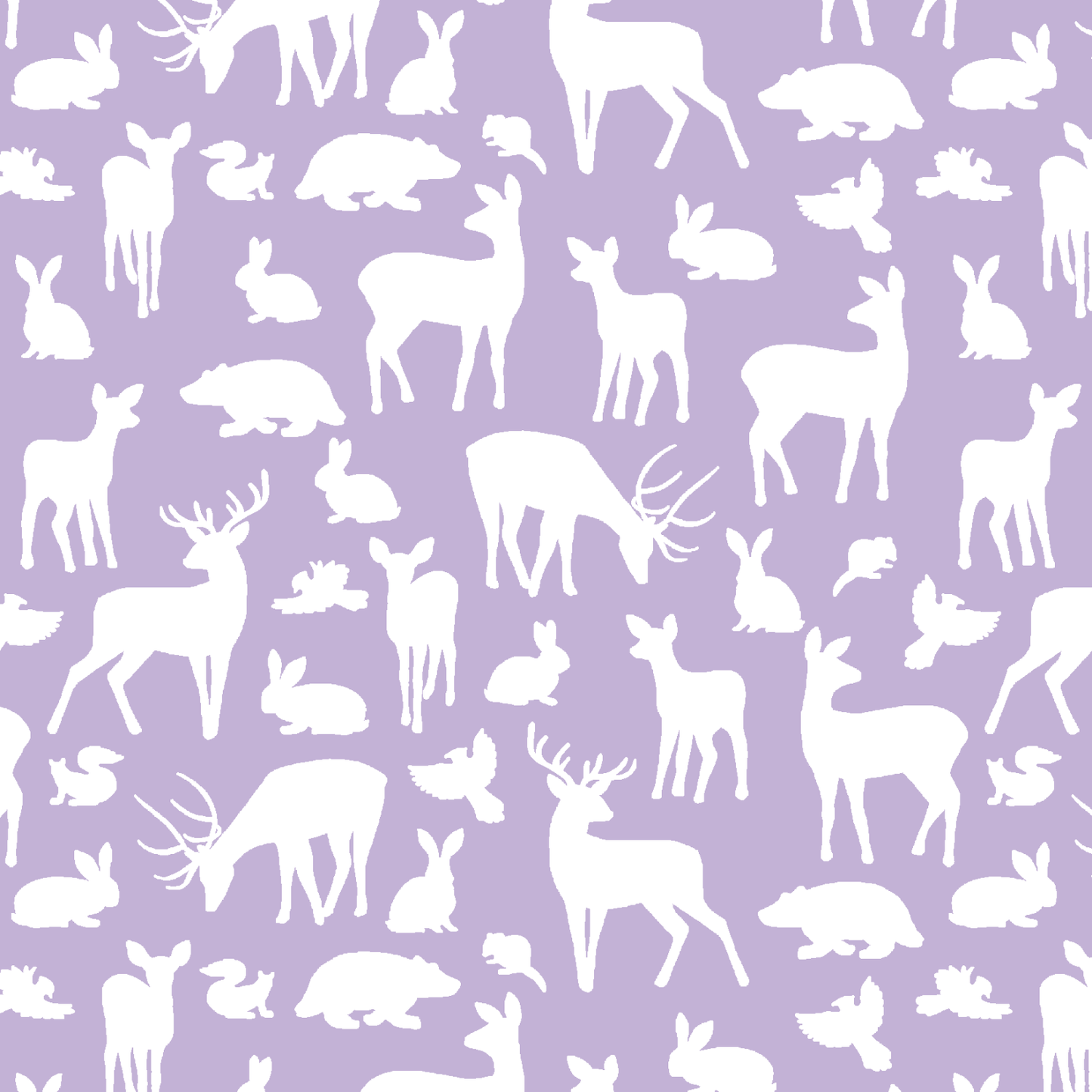 Forest Friends in Lilac