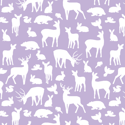 Forest Friends in Lilac
