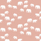 Elephant Silhouette in Quartz