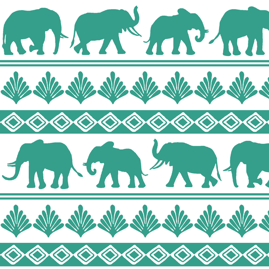 Elephant Parade in Jade