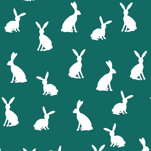 Cottontail in Emerald