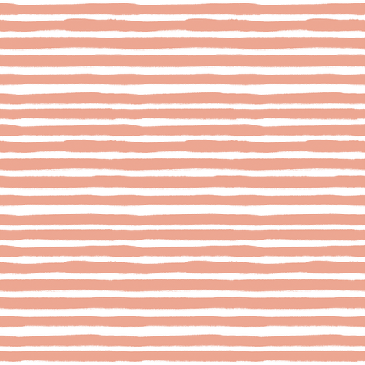 Painted Stripe in Deep Blush