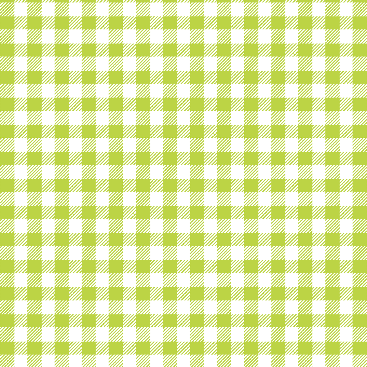 Small Buffalo Plaid in Lime