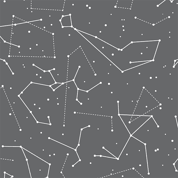 Star Charts in Charcoal