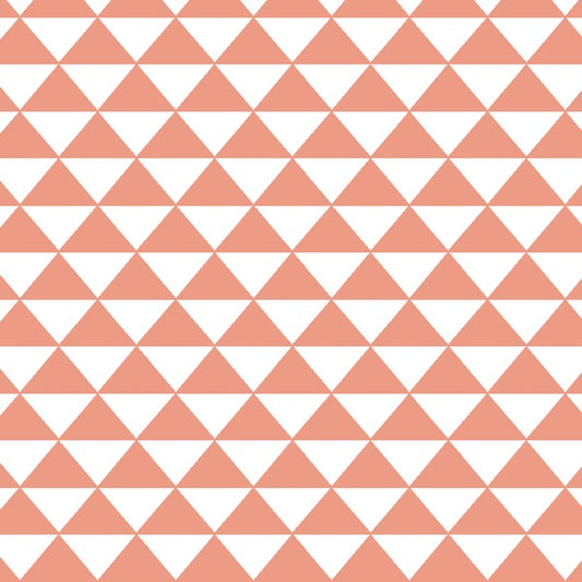 Triangle Mosaic in Grapefruit
